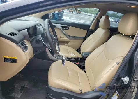 2013 Hyundai Elantra Gls z USA, uszkodzony, nr VIN 5NPDH4AE9DH241253